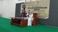 Dra. Hj. Anisah Syakur, M.Ag Ajak Masyarakat Perkuat Wawasan Kebangsaan  Saat Sosialisasikak 4 Pilar