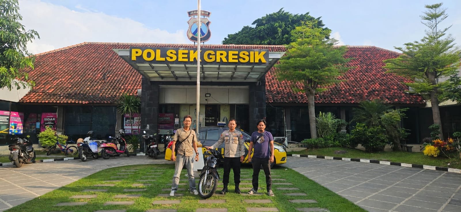 Kurang Sehari, Polisi Gresik Berhasil Amankan Dua Pelaku Pencurian Motor