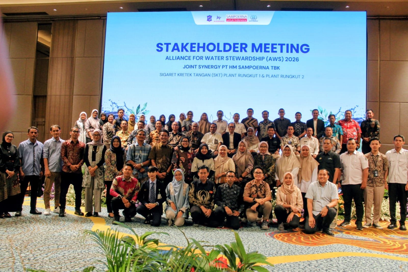 Sampoerna Perkuat Implementasi Standar AWS, Libatkan Berbagai Pemangku Kepentingan Bahas Isu Air dan Lingkungan