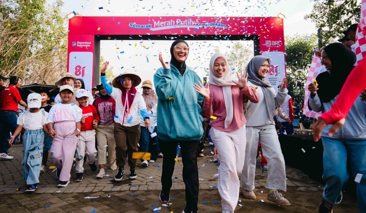 Pujon Kidul Merah Putih! 3.000 Warga Rayakan Kemerdekaan Bersama BRI dengan Semangat Gotong Royong