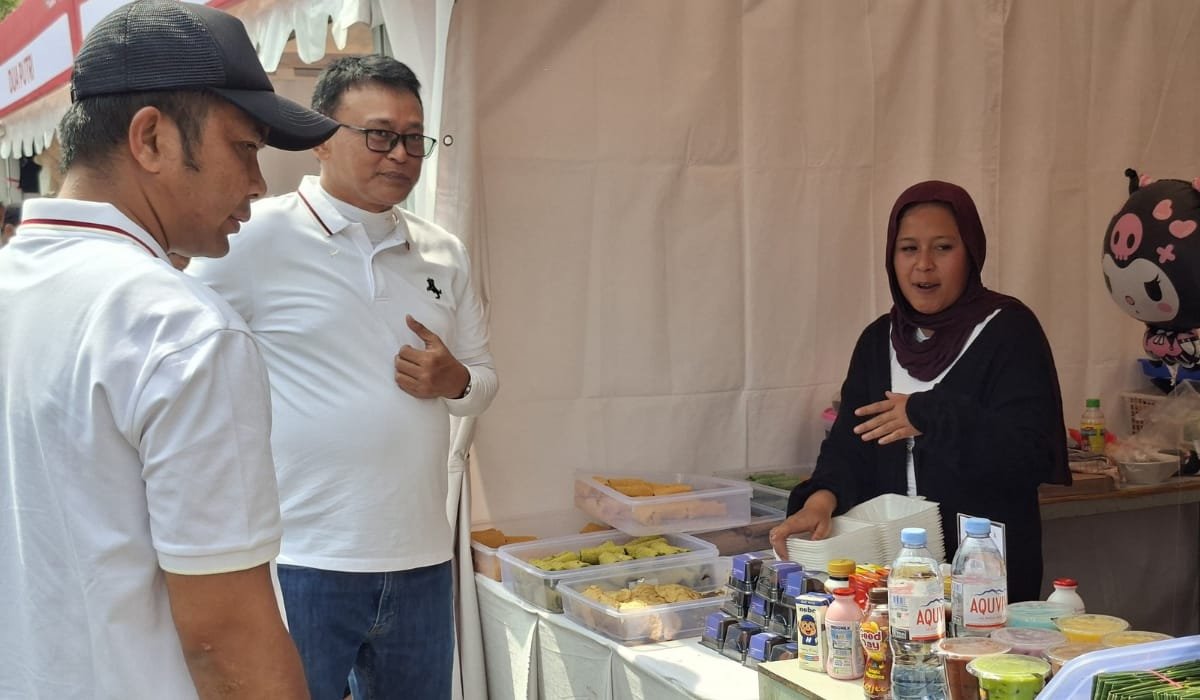 Bazar Semarak Merah Putih BRI Batu Jadi Etalase Produk UMKM di Pujon