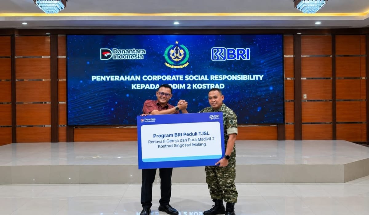 Tak Sekadar Perbankan, BRI Malang Kawi Hadir Lewat Bantuan Renovasi Rumah Ibadah