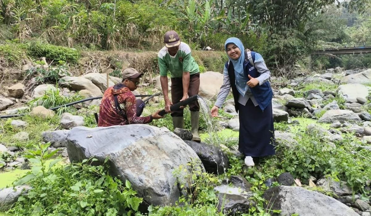 1.660 Warga Wonokerto Lumajang Disasar Program Pipanisasi Air Bersih YBM BRILiaN